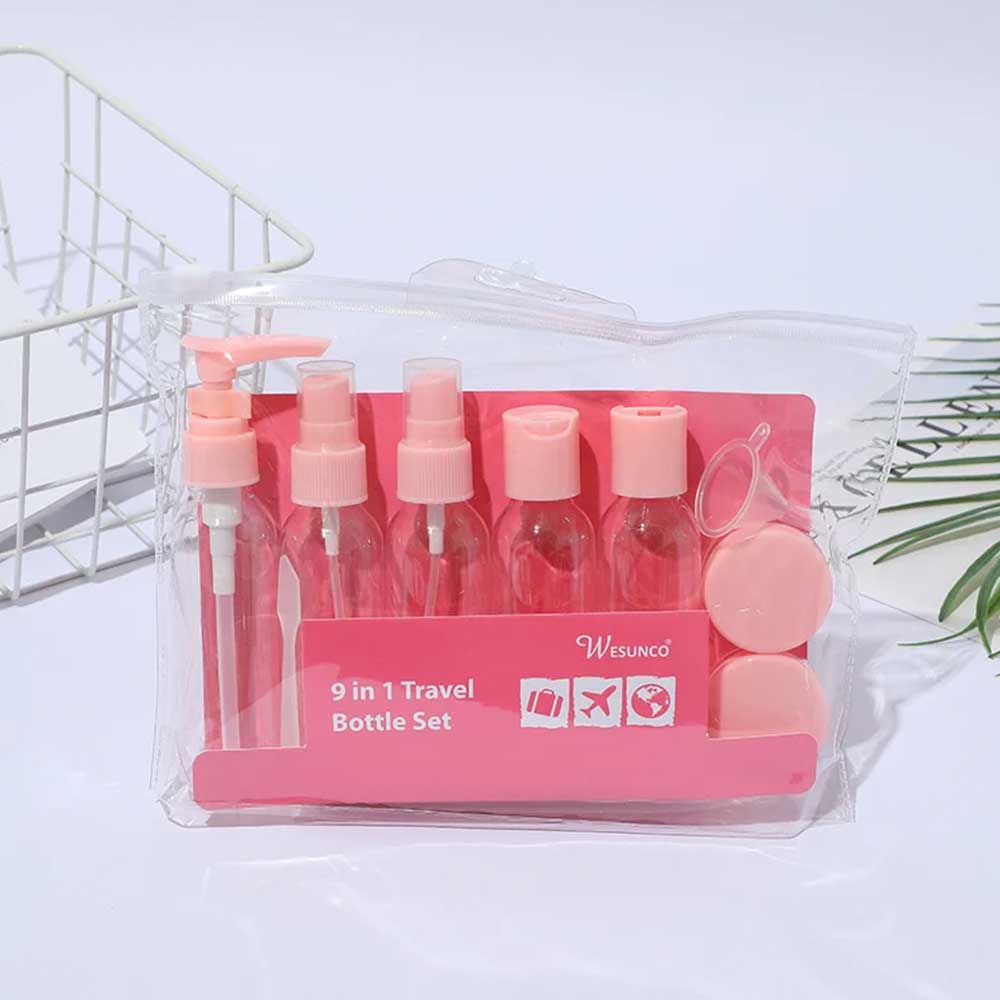 Travel-Bottle-Set-04 ست مسافرتی 9 تیکه