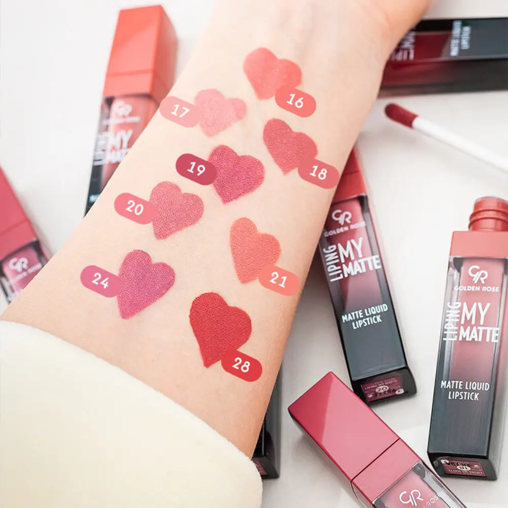 رژلب مایع گلدن رز مدل My Matte Lip Ink 02 رژلب مایع گلدن رز مدل My Matte Lip Ink