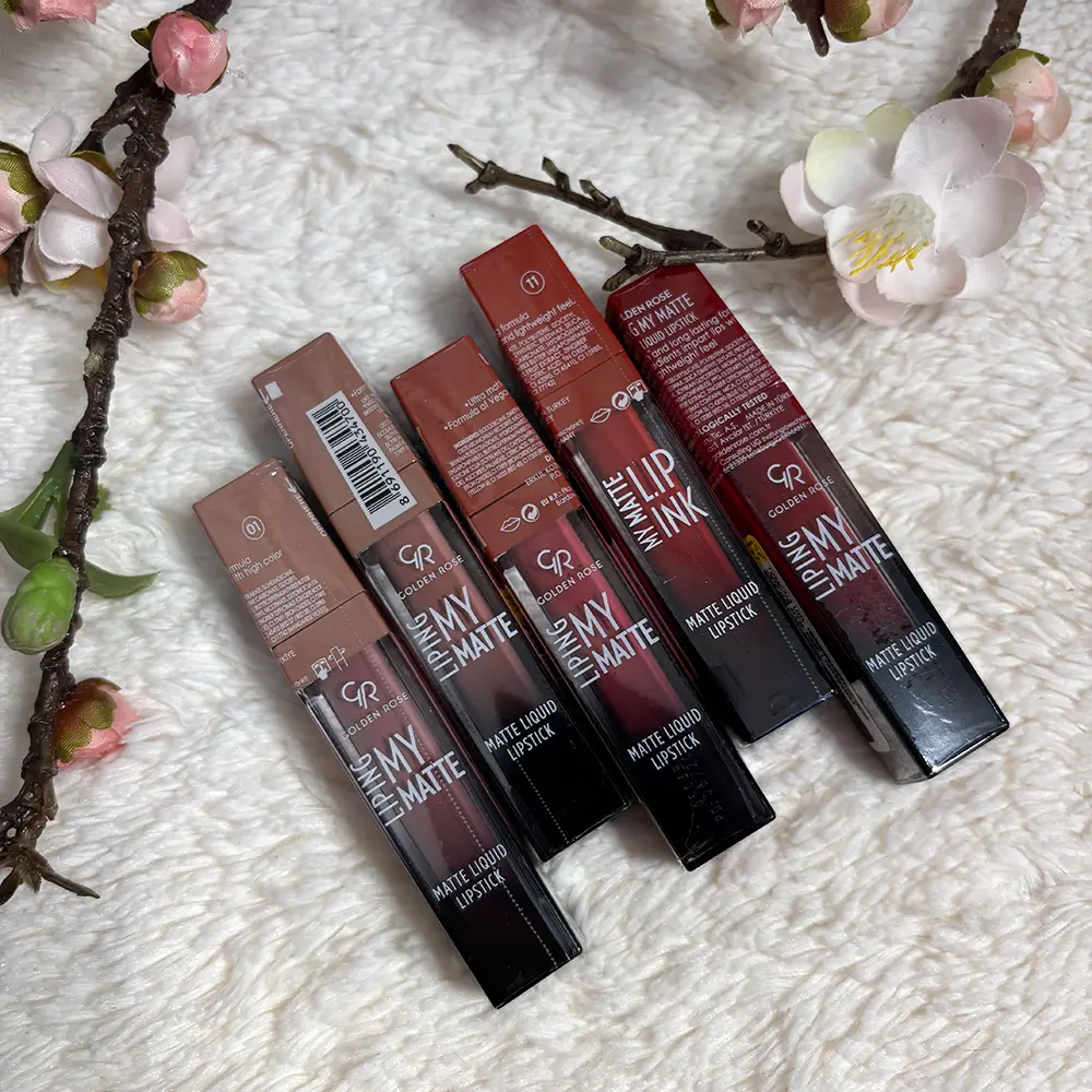 رژلب مایع گلدن رز مدل My Matte Lip Ink 03 رژلب مایع گلدن رز مدل My Matte Lip Ink