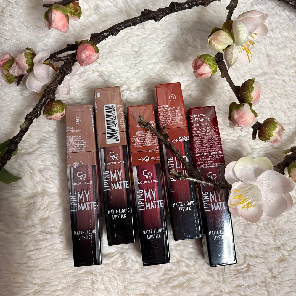 رژلب مایع گلدن رز مدل My Matte Lip Ink 04 رژلب مایع گلدن رز مدل My Matte Lip Ink