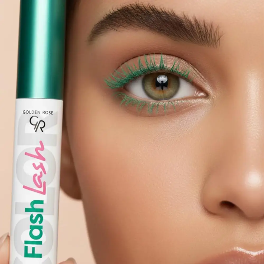 ریمل رنگی گلدن رز Flash Lash 02 ریمل رنگی گلدن رز